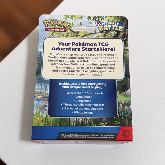 Pokemon Deck - My First Battle Deck - Squirtle & Charmander - Pokemon Cards TCG - Picture 4 of 15